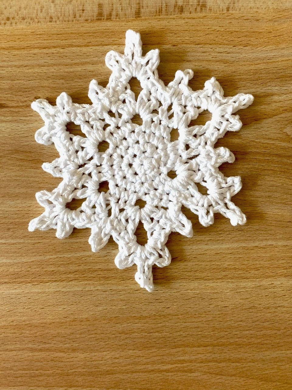 Crochet Kit - Holiday Table Runner & Snowflake Coaster Set