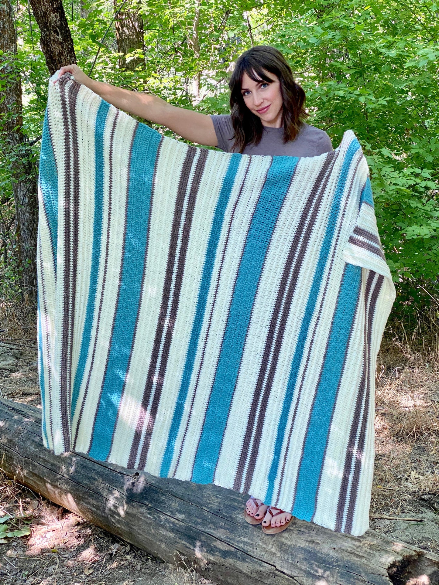 Crochet Kit - Moonstone Throw