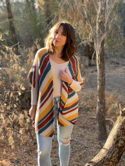 Crochet Kit - Indigo Sun Wrap