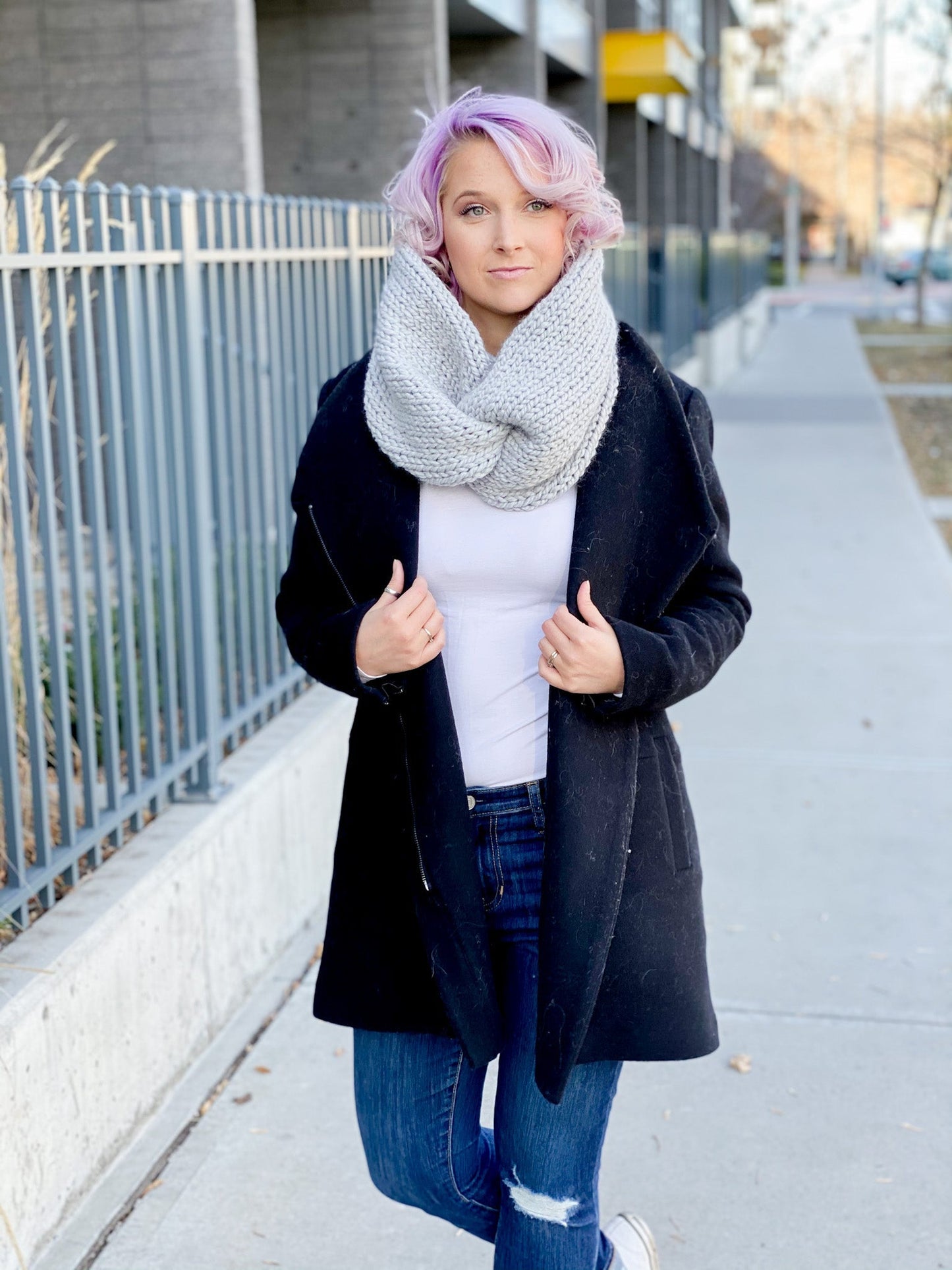 Knit Kit - Chunky Twisted Cowl