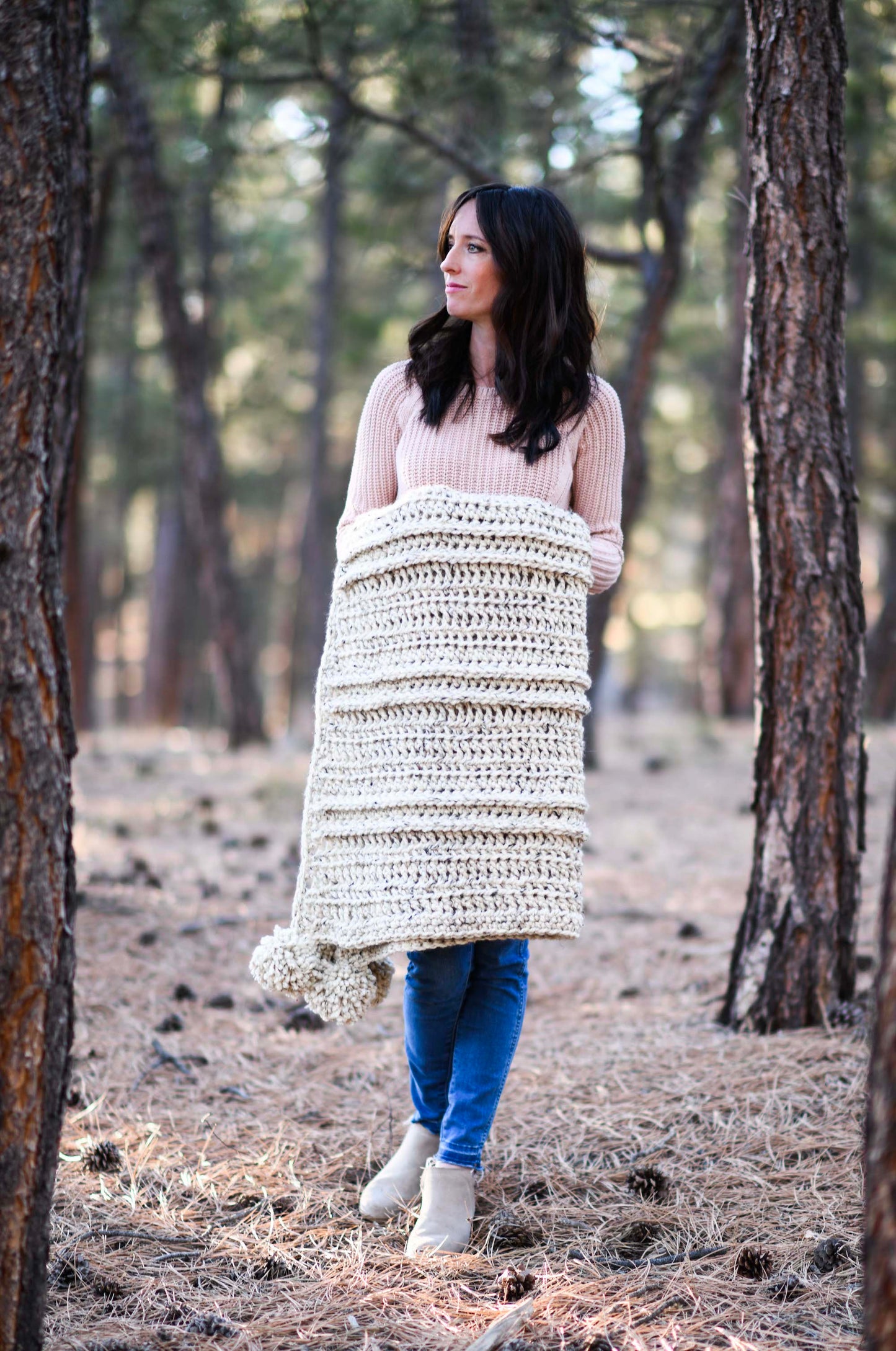 Crochet Kit - Done In A Day Cuddler Throw