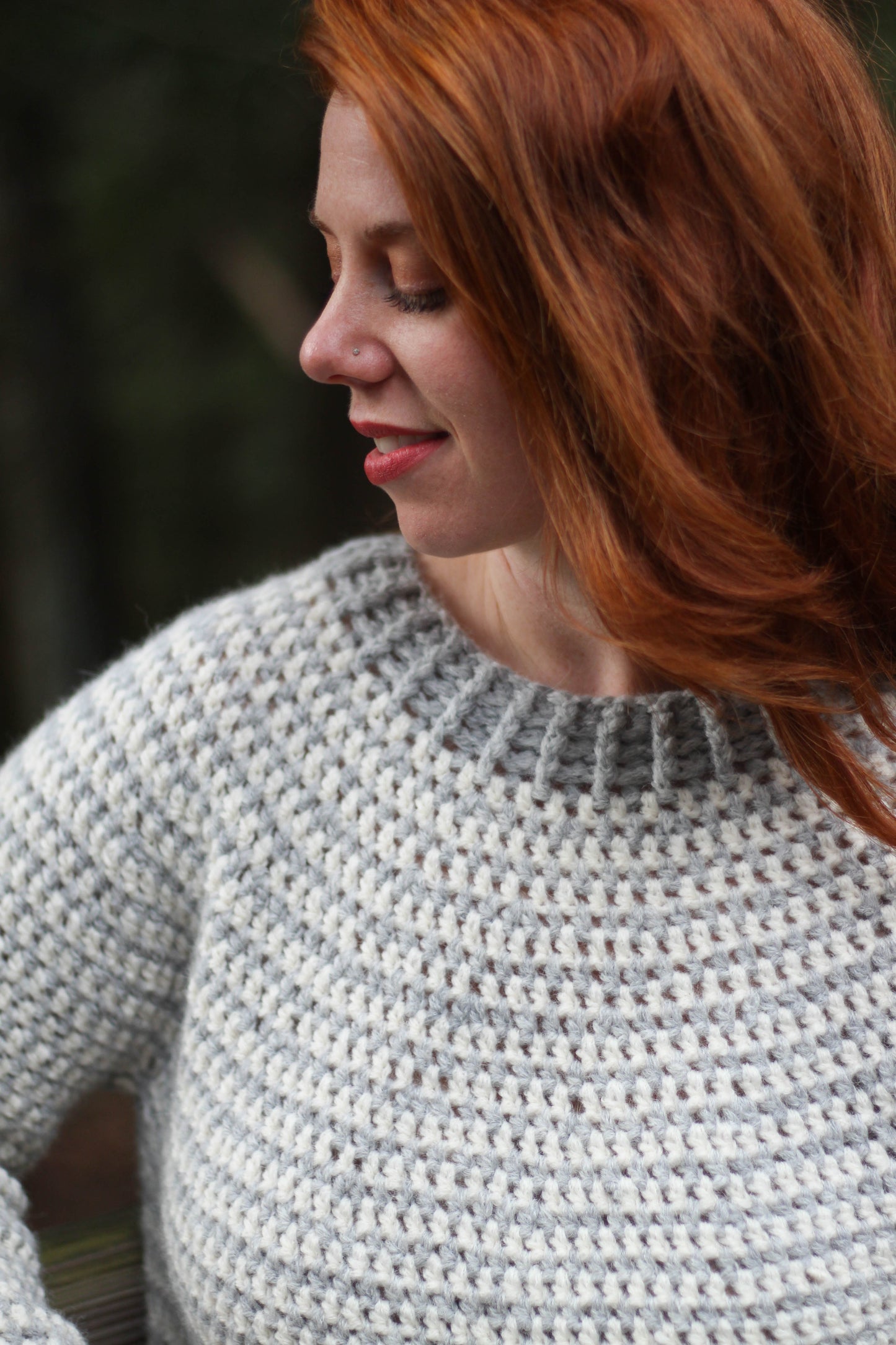 Crochet Kit - Prim Stripe Pullover