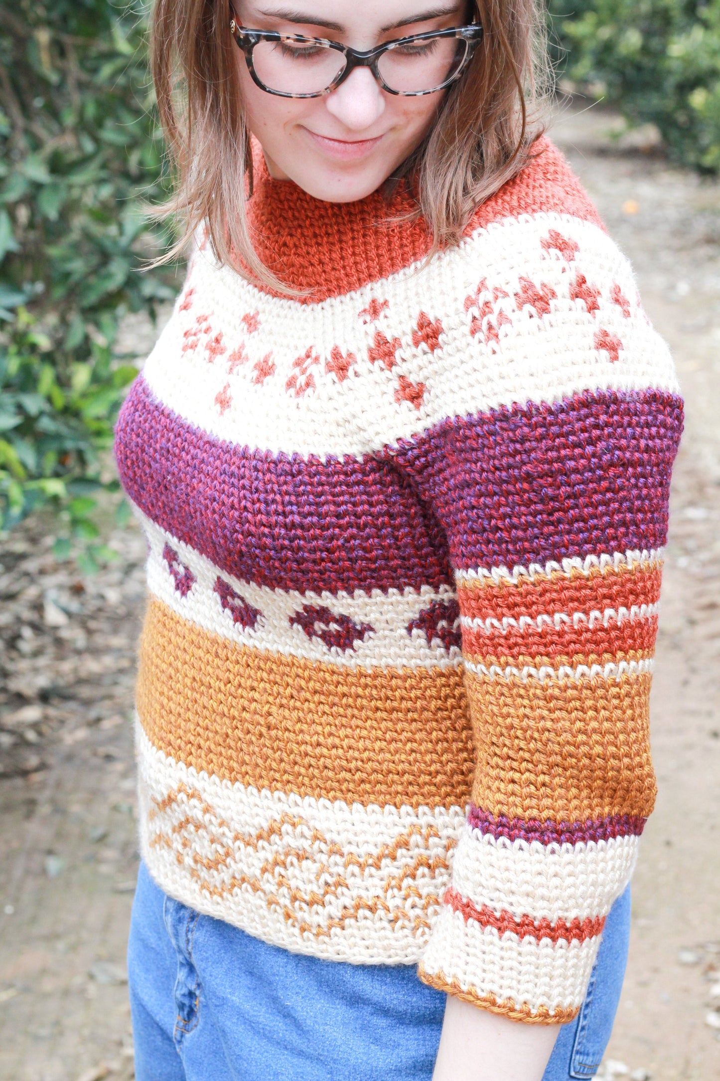 Crochet Kit - My Beginner Colorwork Sweater