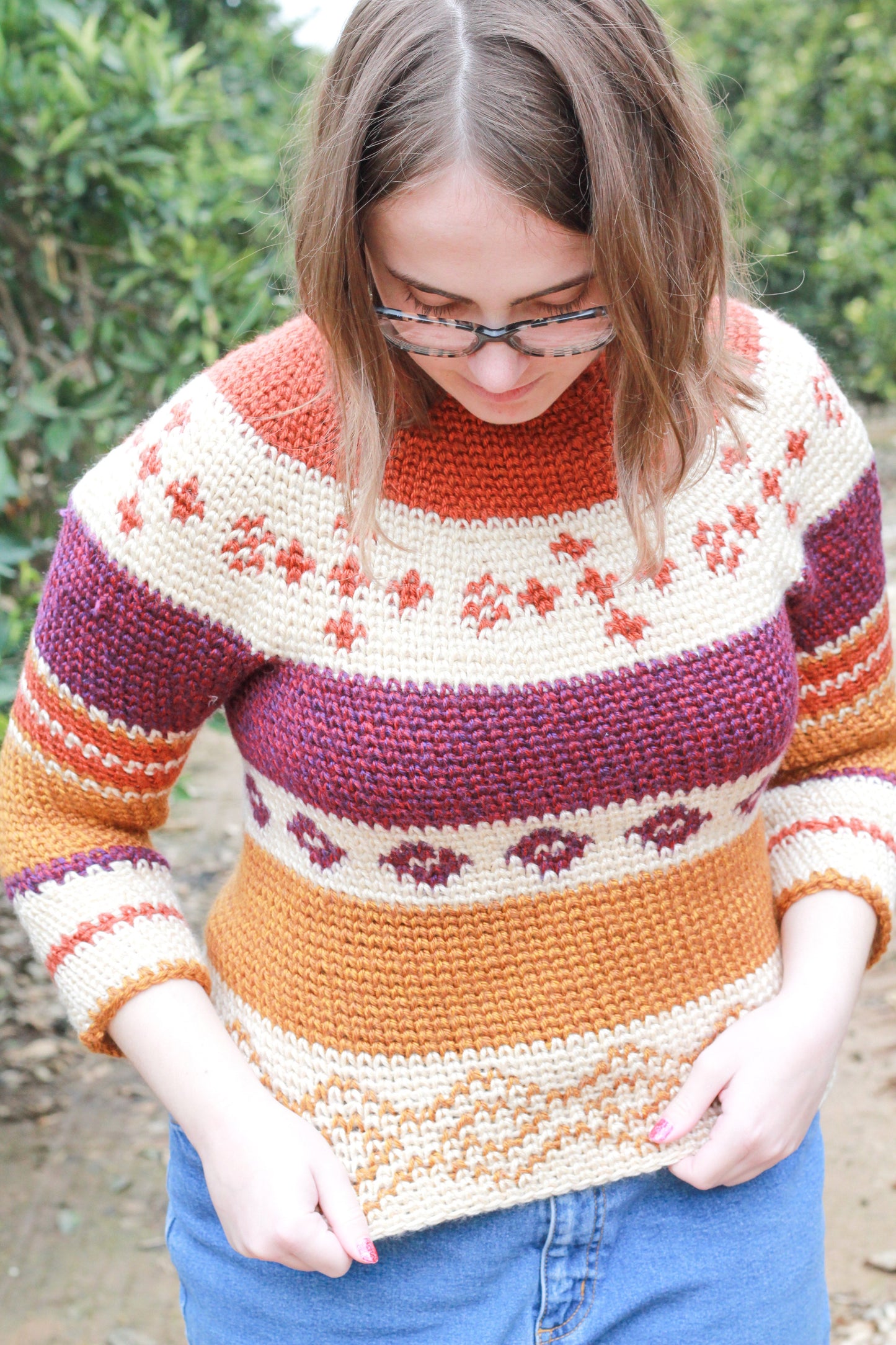Crochet Kit - My Beginner Colorwork Sweater
