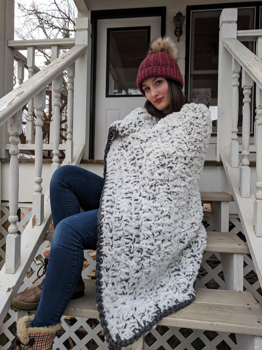 Crochet Kit  -  Polar Faux Throw
