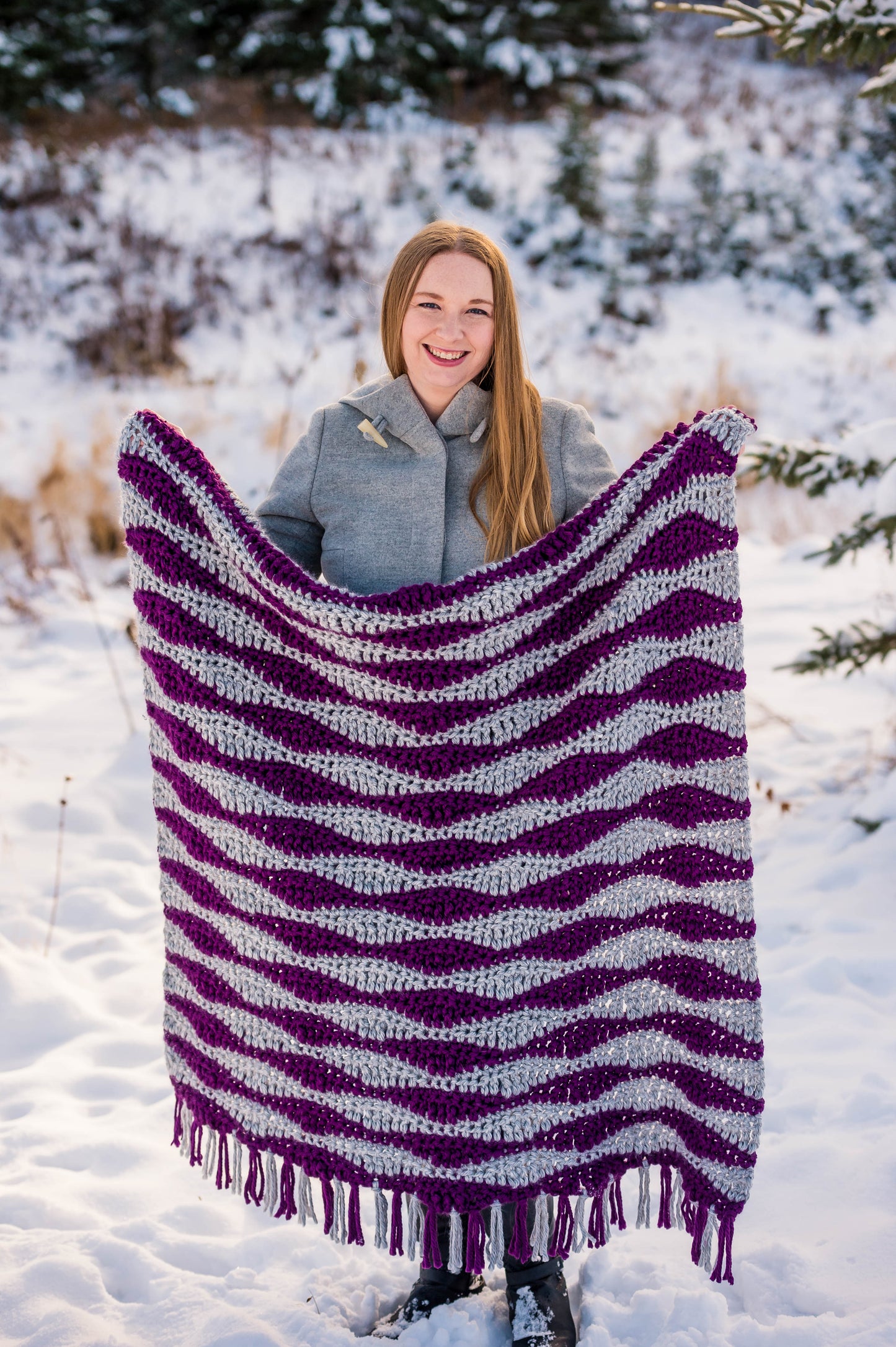 Crochet Kit -  The Cadence Blanket