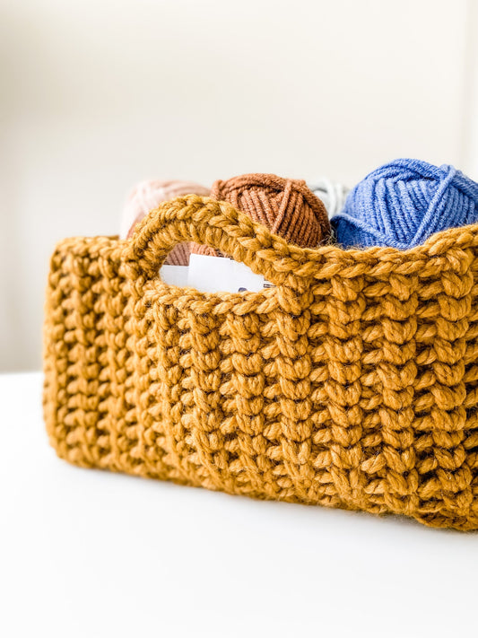Crochet Kit - Jessie Stash Basket