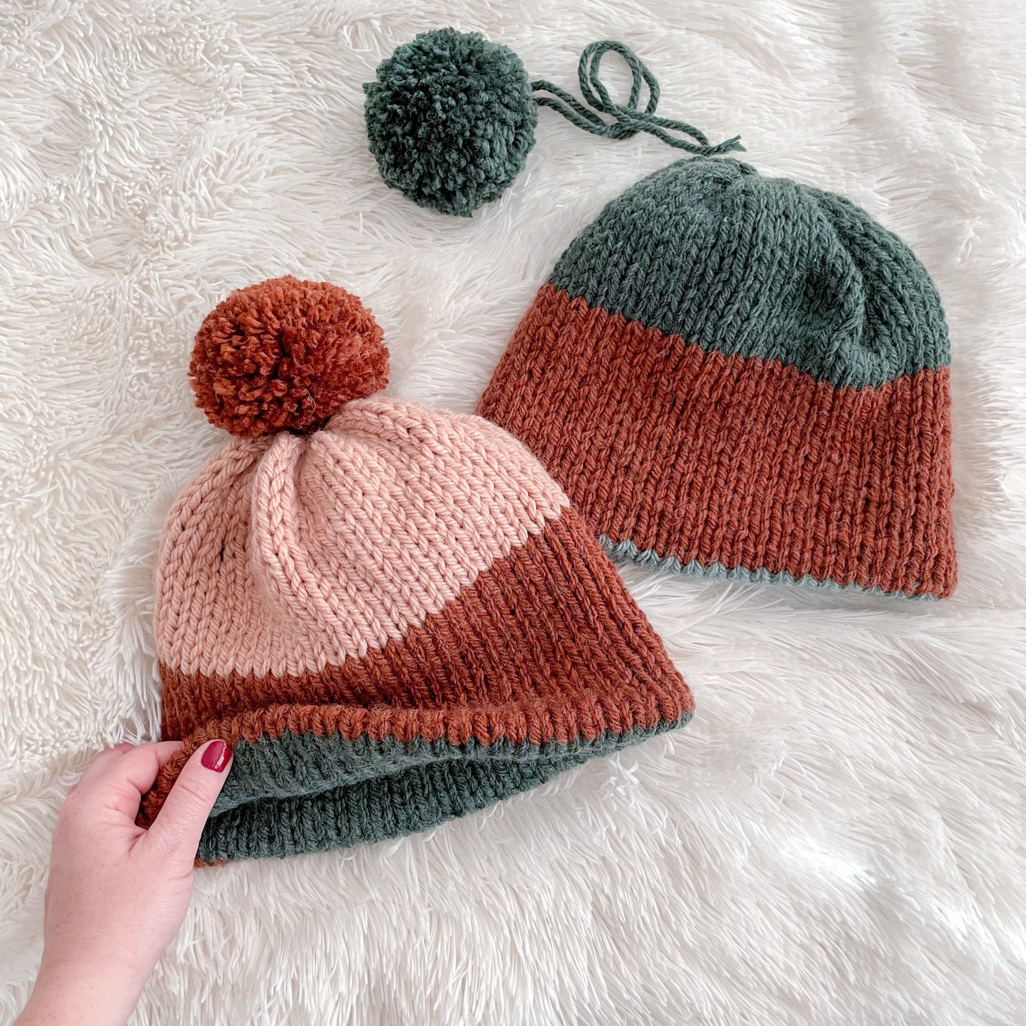 Knit Kit -  Double Dipped Beanie