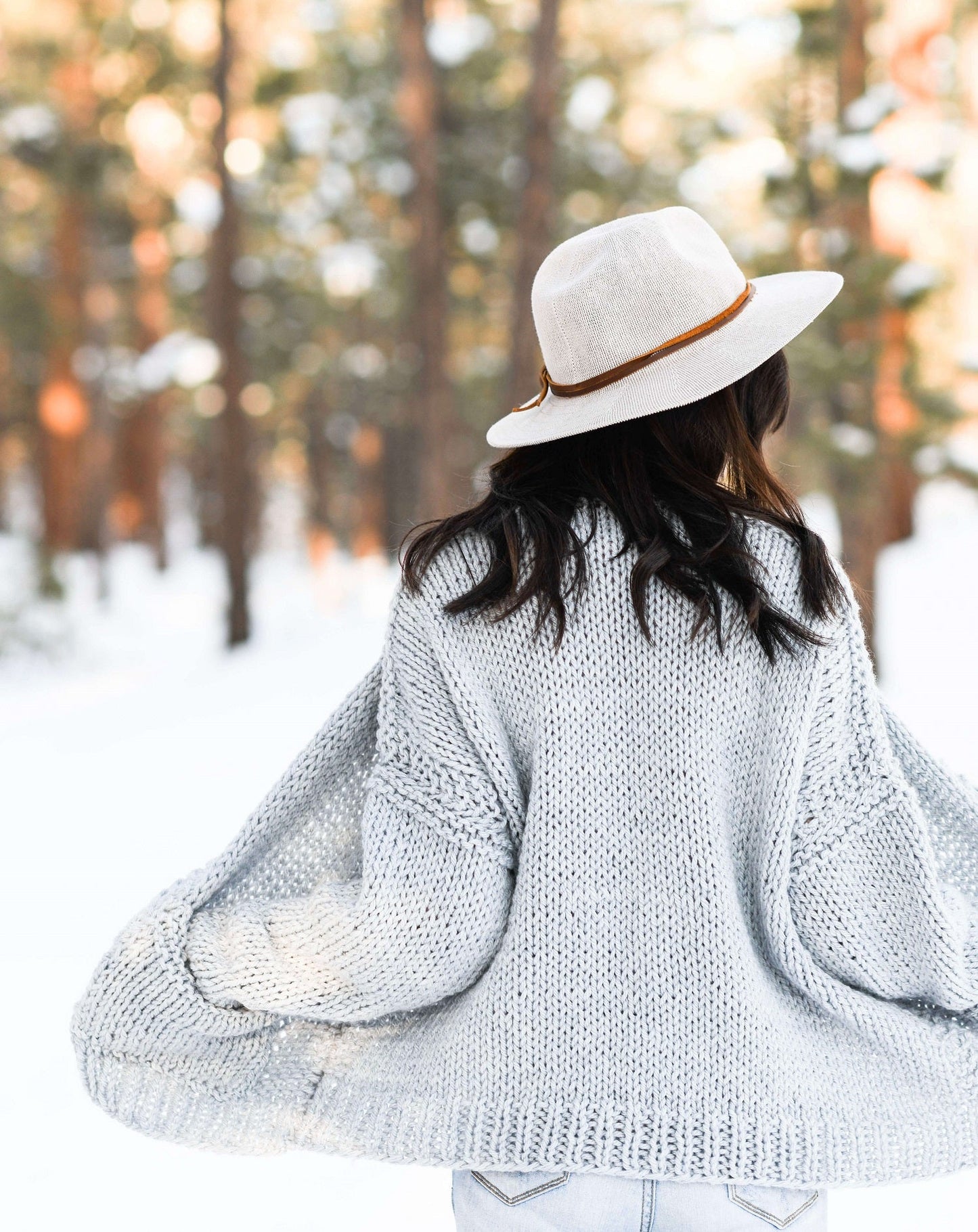 Knit Kit - Moonbow Slouchy Knit Cardigan