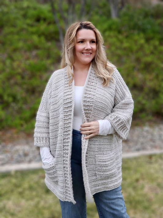 Crochet Kit -  Amesbury Cardigan
