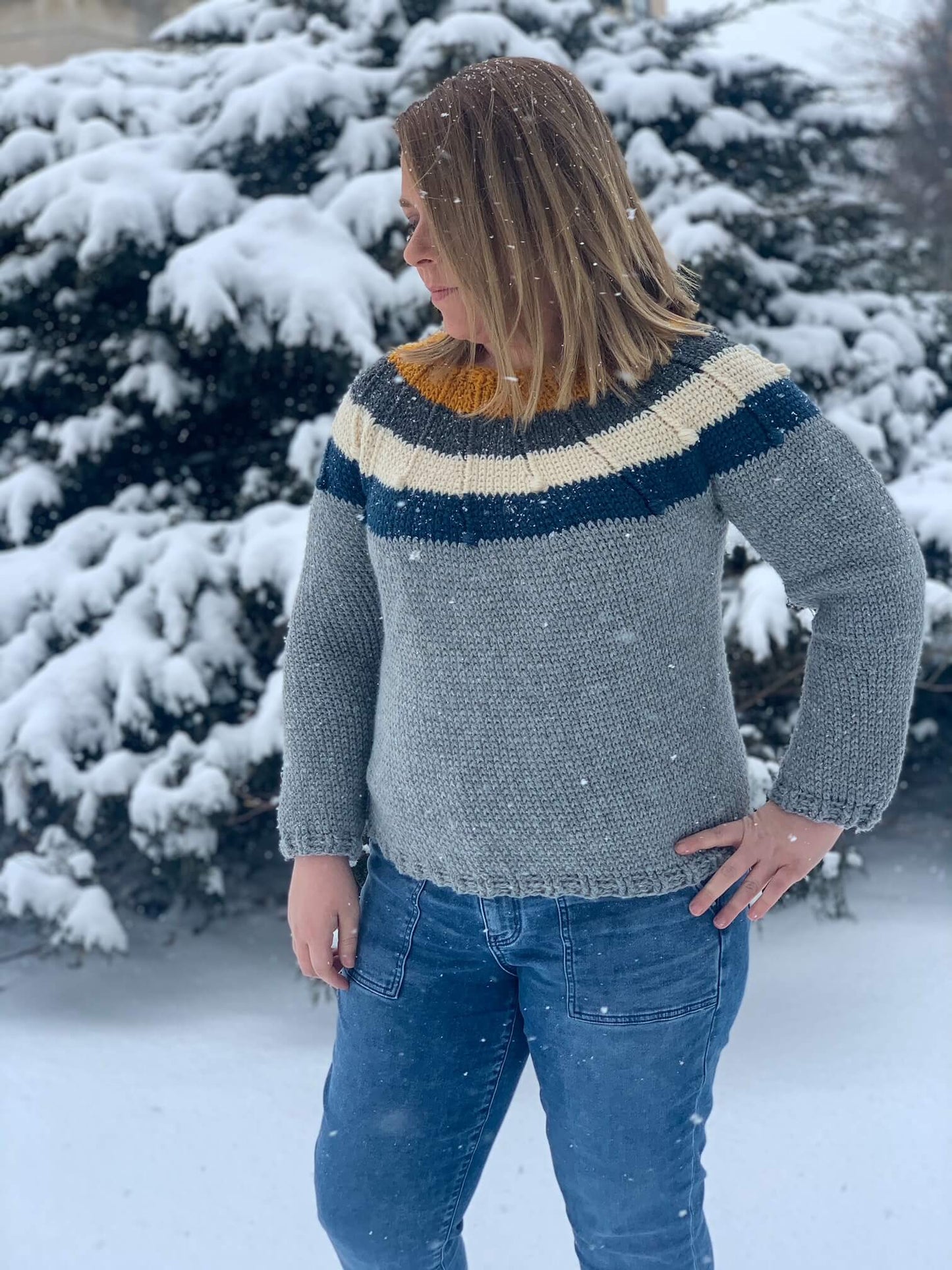 Crochet Kit - Flatland Pullover