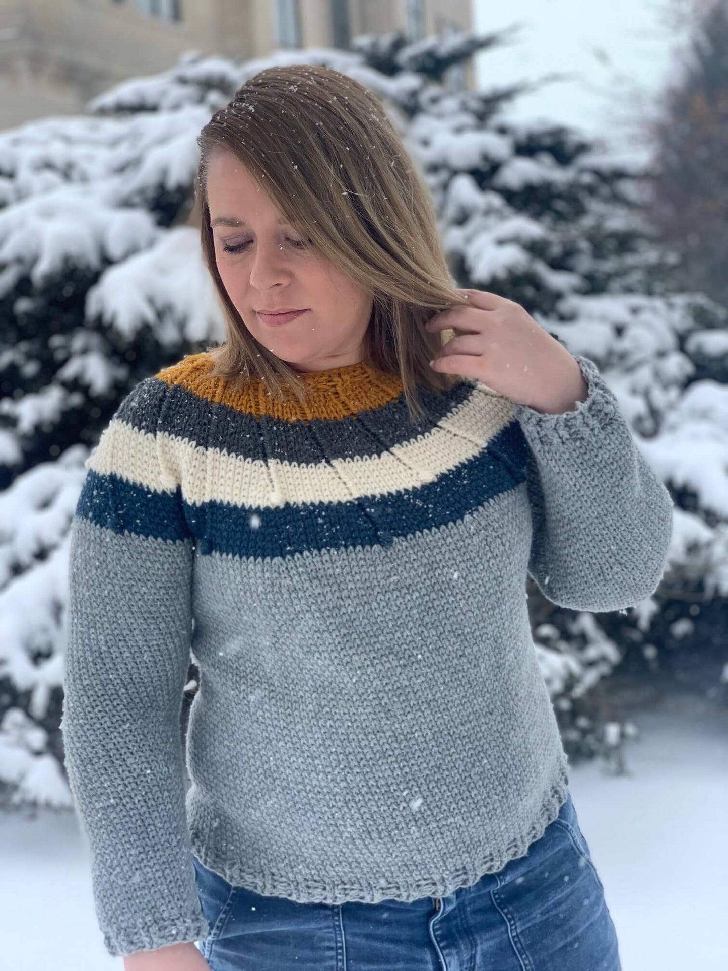 Crochet Kit - Flatland Pullover