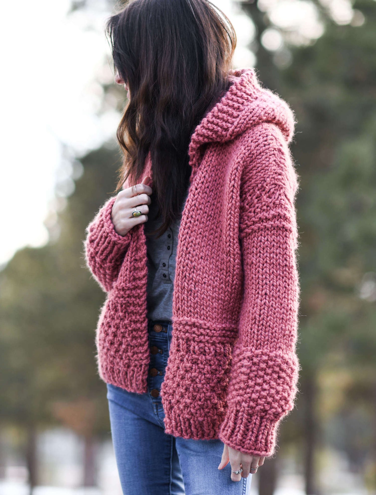 Knit Kit - Tierra Stitchy Knit Hoodie