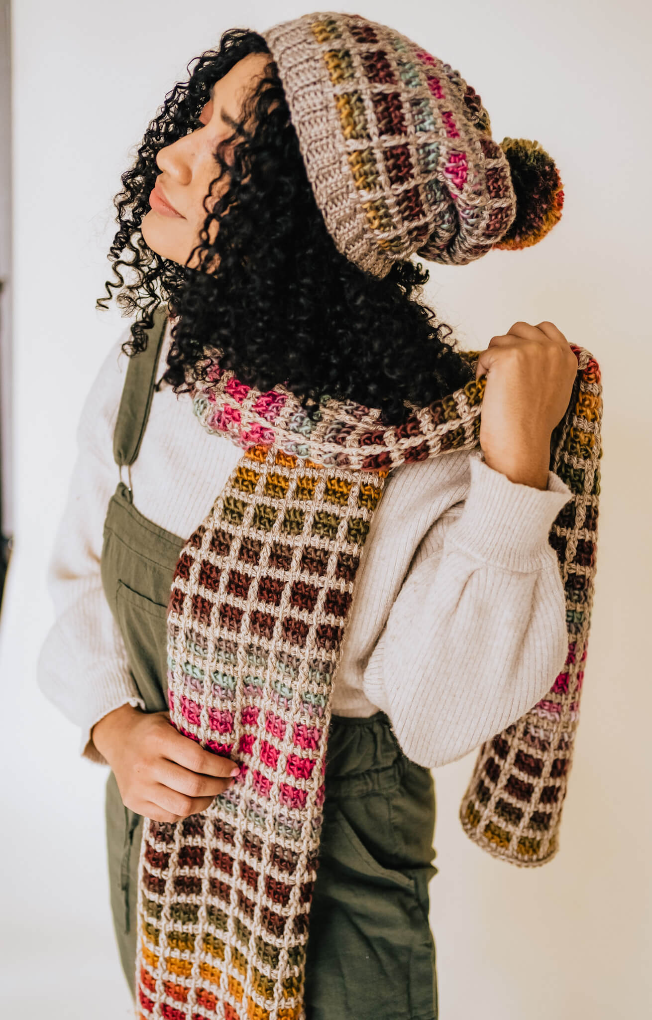 Crochet Kit - Mesa Hat and Scarf