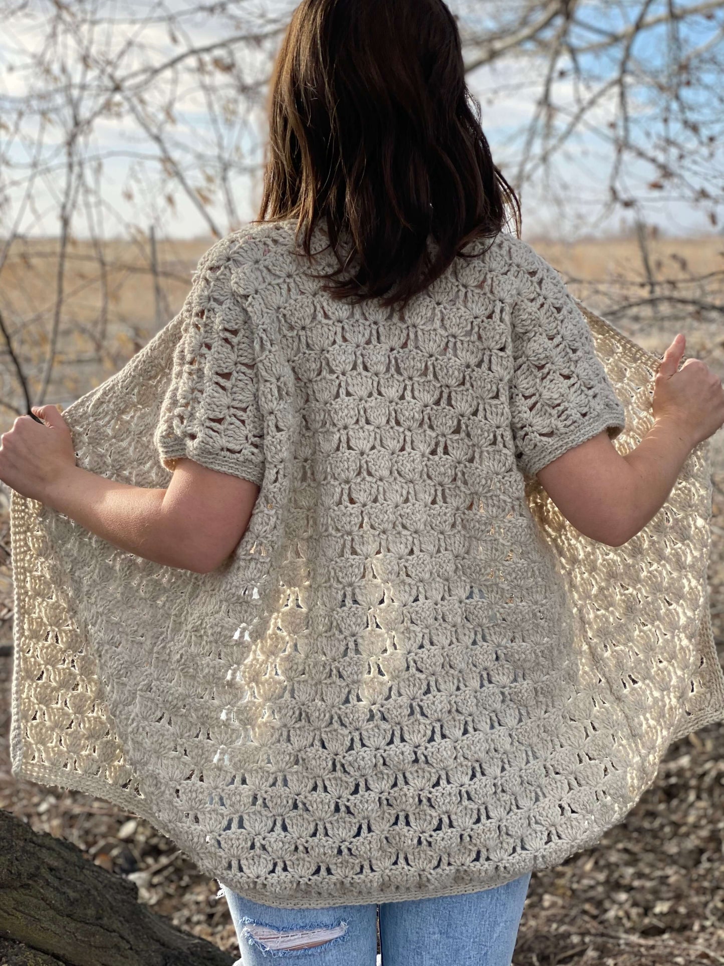 Crochet Kit - Wild Bloom Cardigan