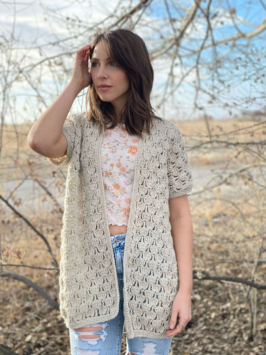 Crochet Kit - Wild Bloom Cardigan