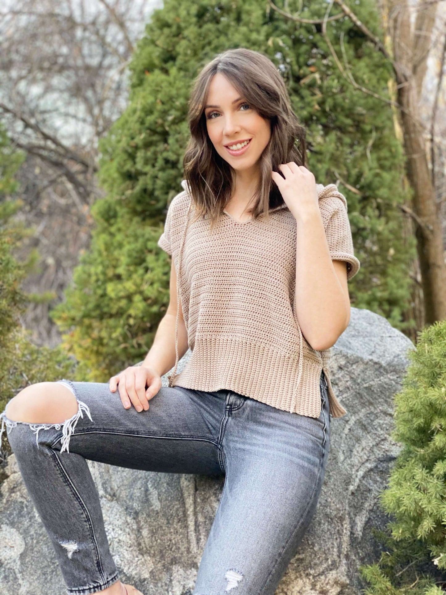 Crochet Kit - The Bonfire Beach Hoodie