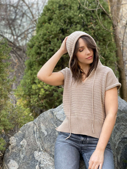 Crochet Kit - The Bonfire Beach Hoodie