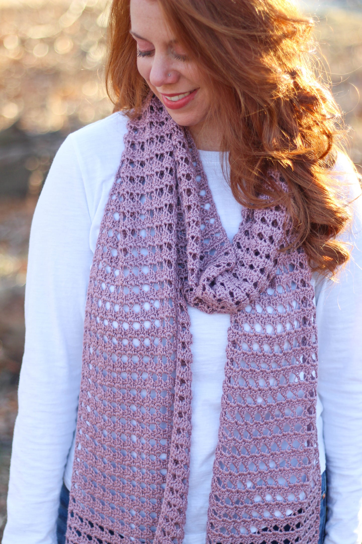 Crochet Kit - Rosewood Wrap