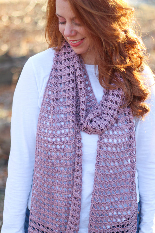 Crochet Kit - Rosewood Wrap