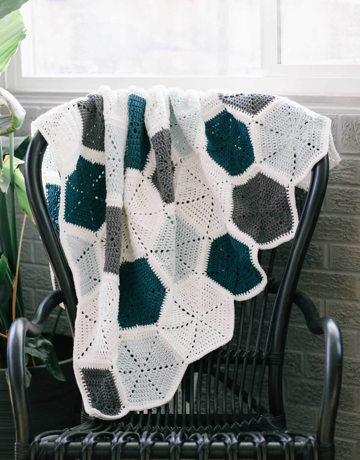 Crochet Kit - Quinn Hexie Blanket