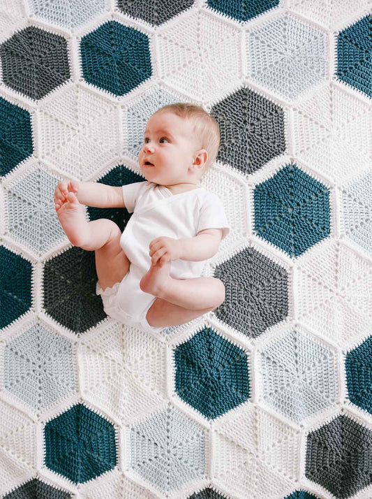 Crochet Kit - Quinn Hexie Blanket