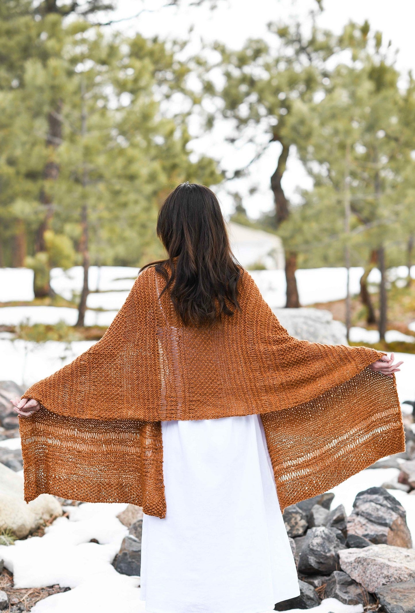Knit Kit - Cosmos Textured Wrap