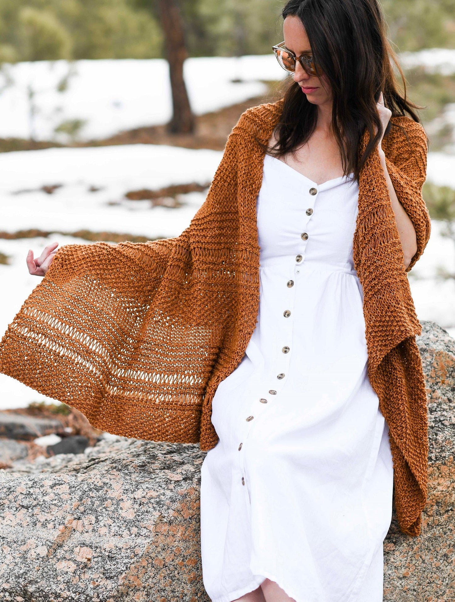 Knit Kit - Cosmos Textured Wrap