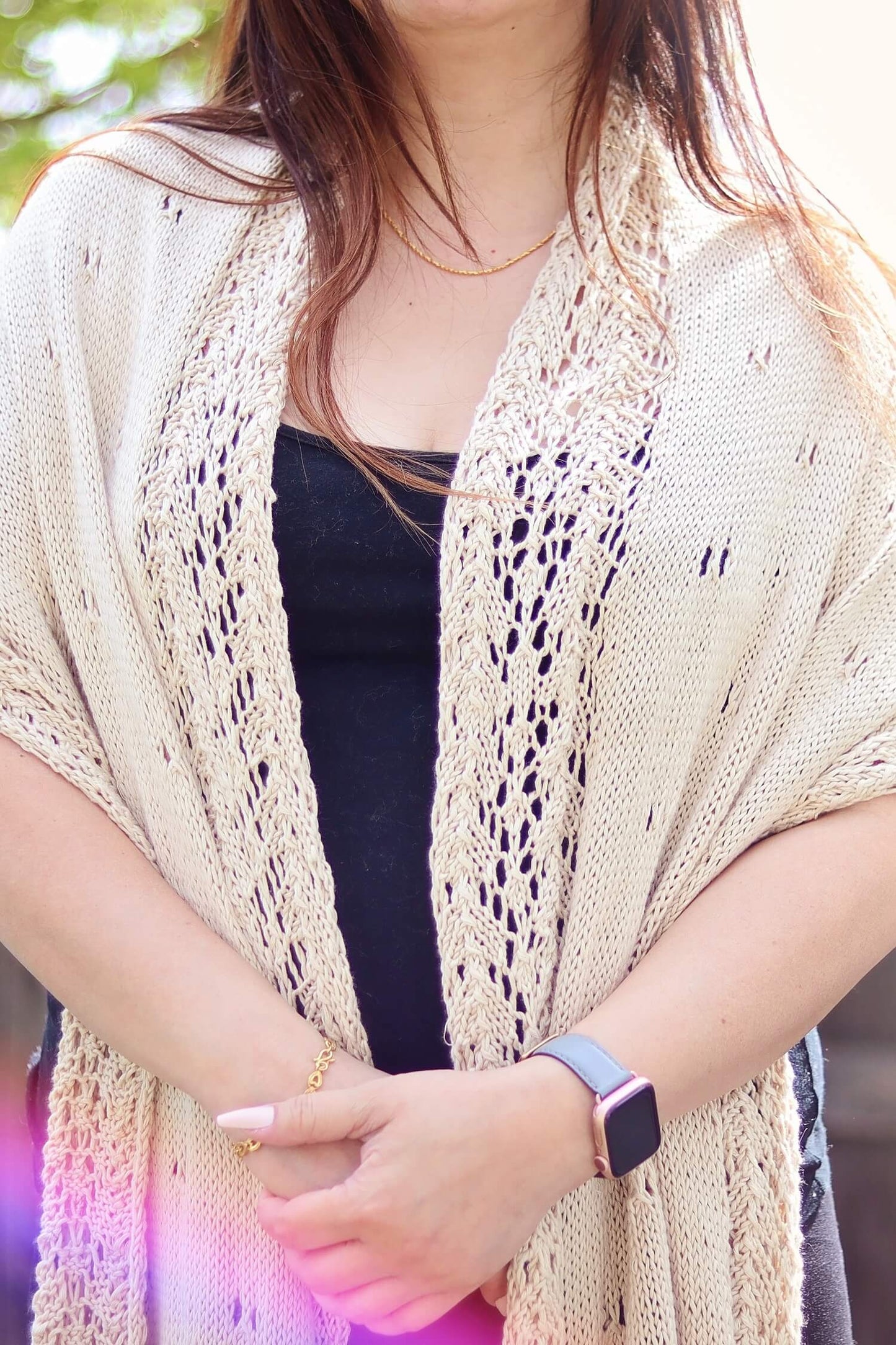 Knit Kit - Magnolia Wrap