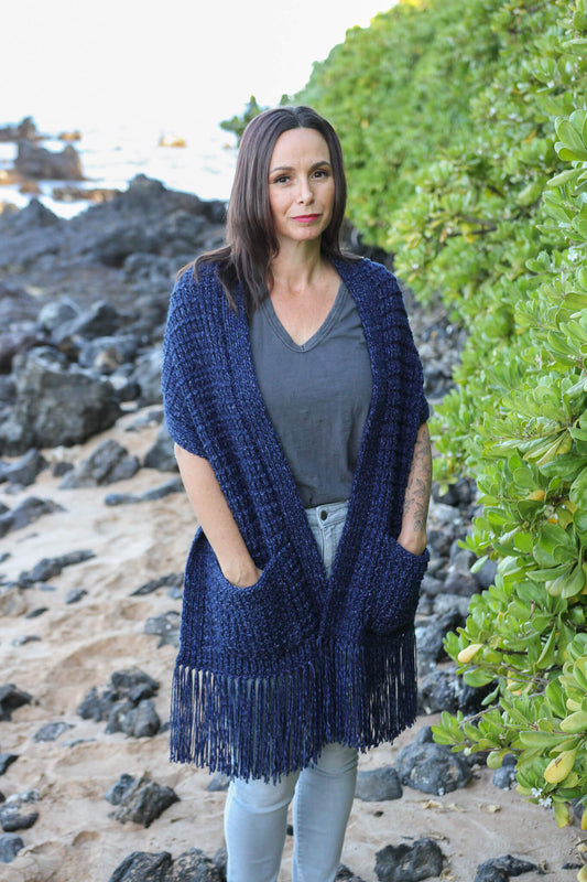 Knit Kit - Down-Home Pocket Shawl