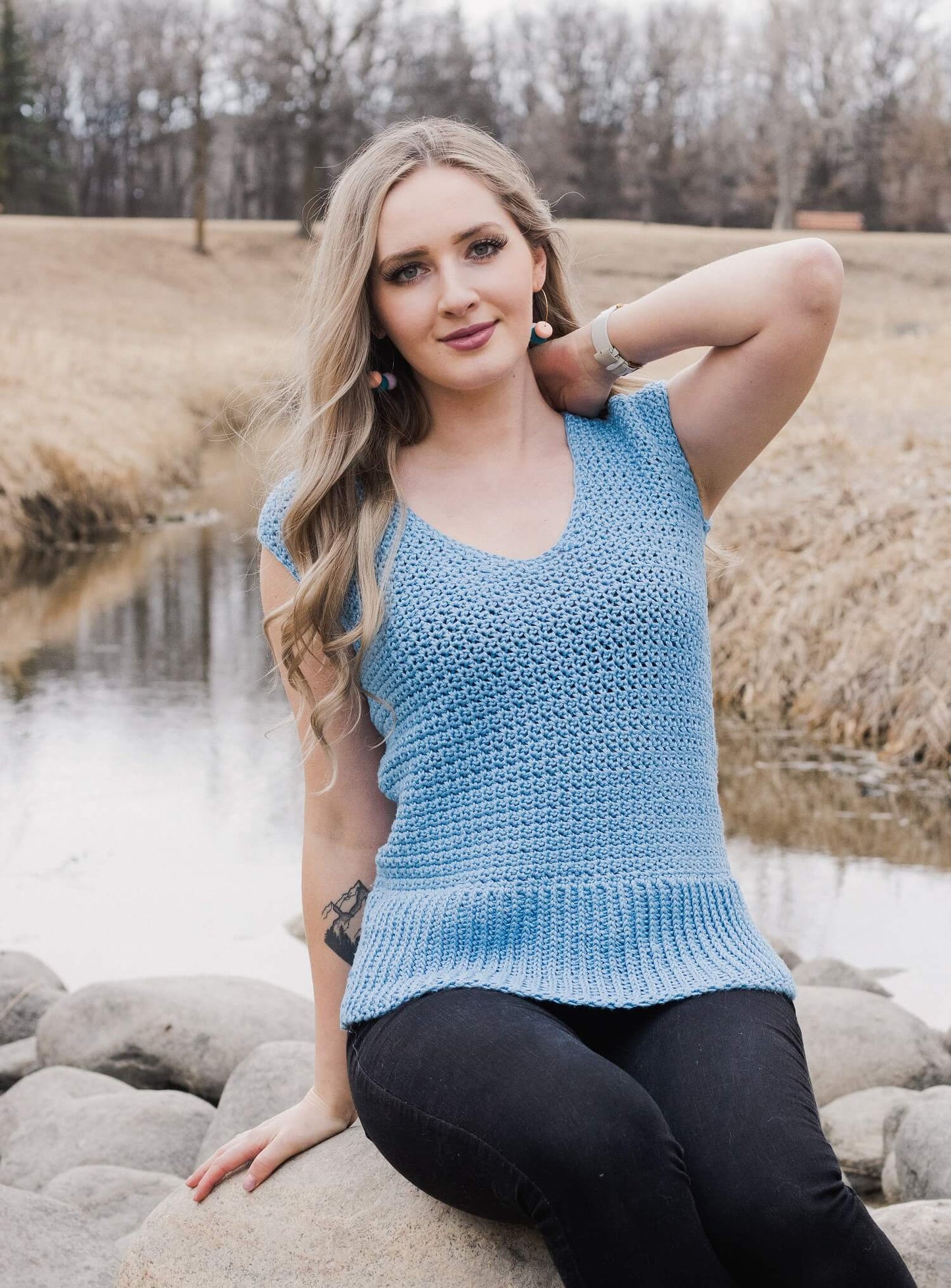 Crochet Kit - Tyndall Top