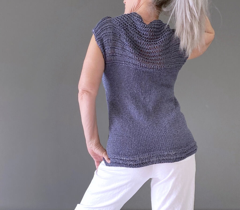 Knit Kit - Moonlight Sleeveless Top