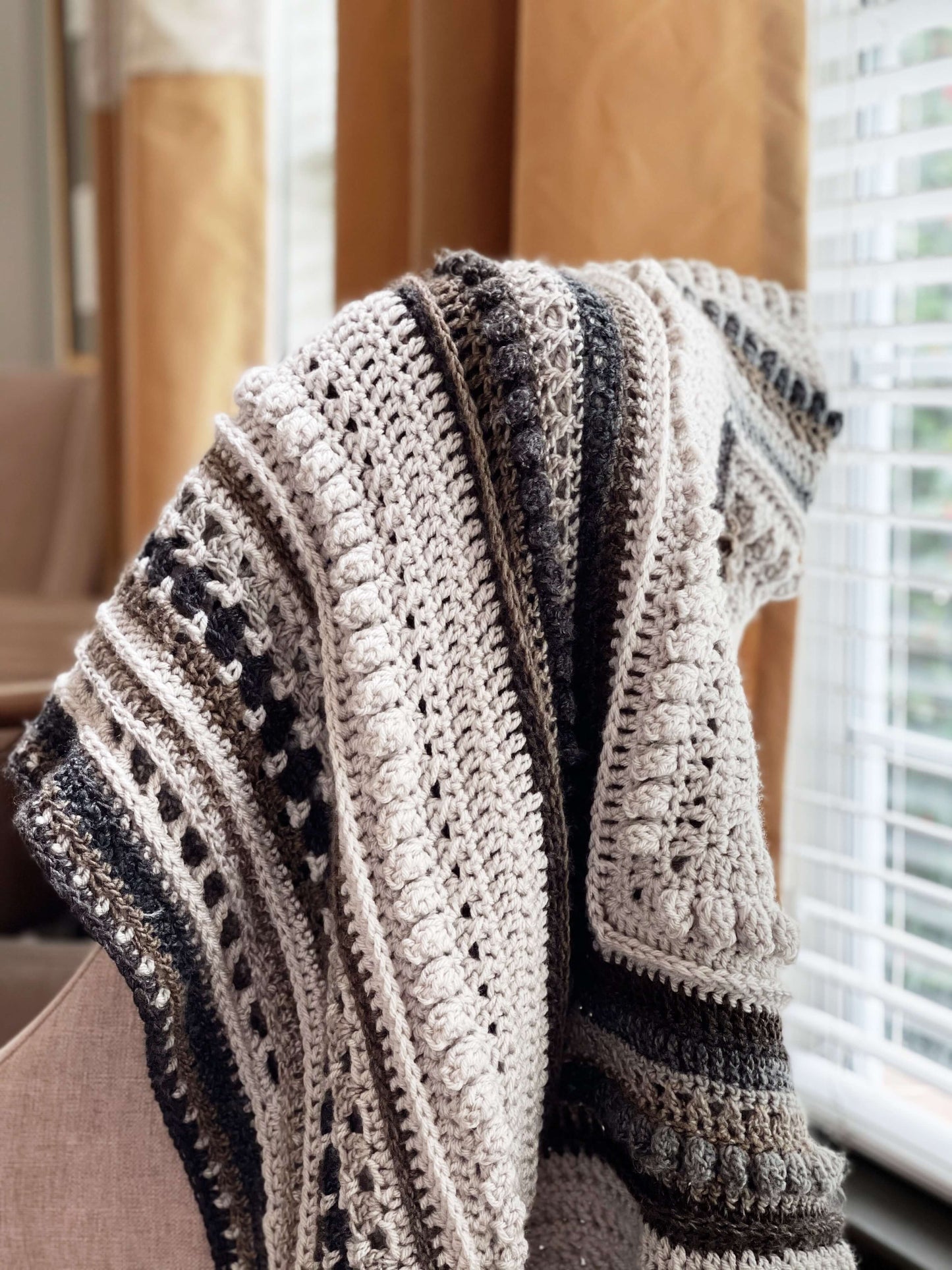 Crochet Kit - Cortado Throw