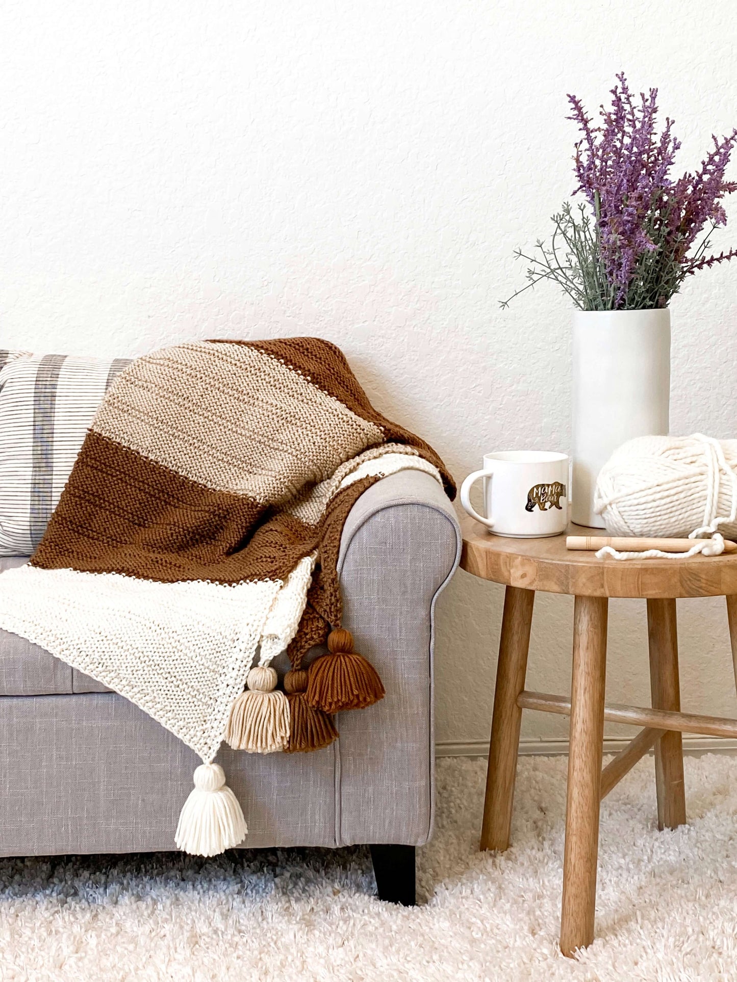 Knit Kit - Berkshire Throw