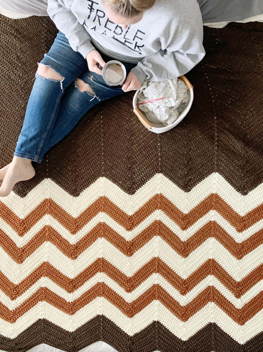 Crochet Kit - The Merrick Blanket