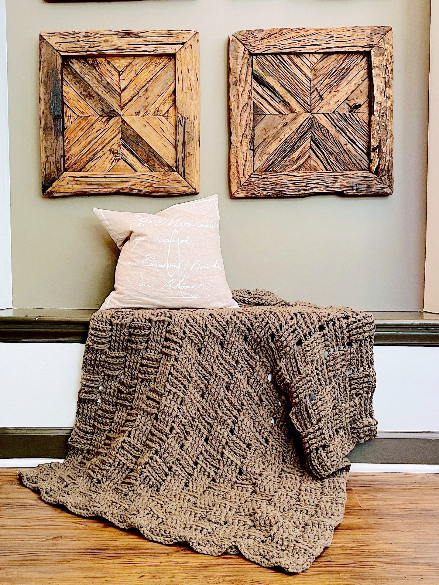 Crochet Kit - Logjam Throw