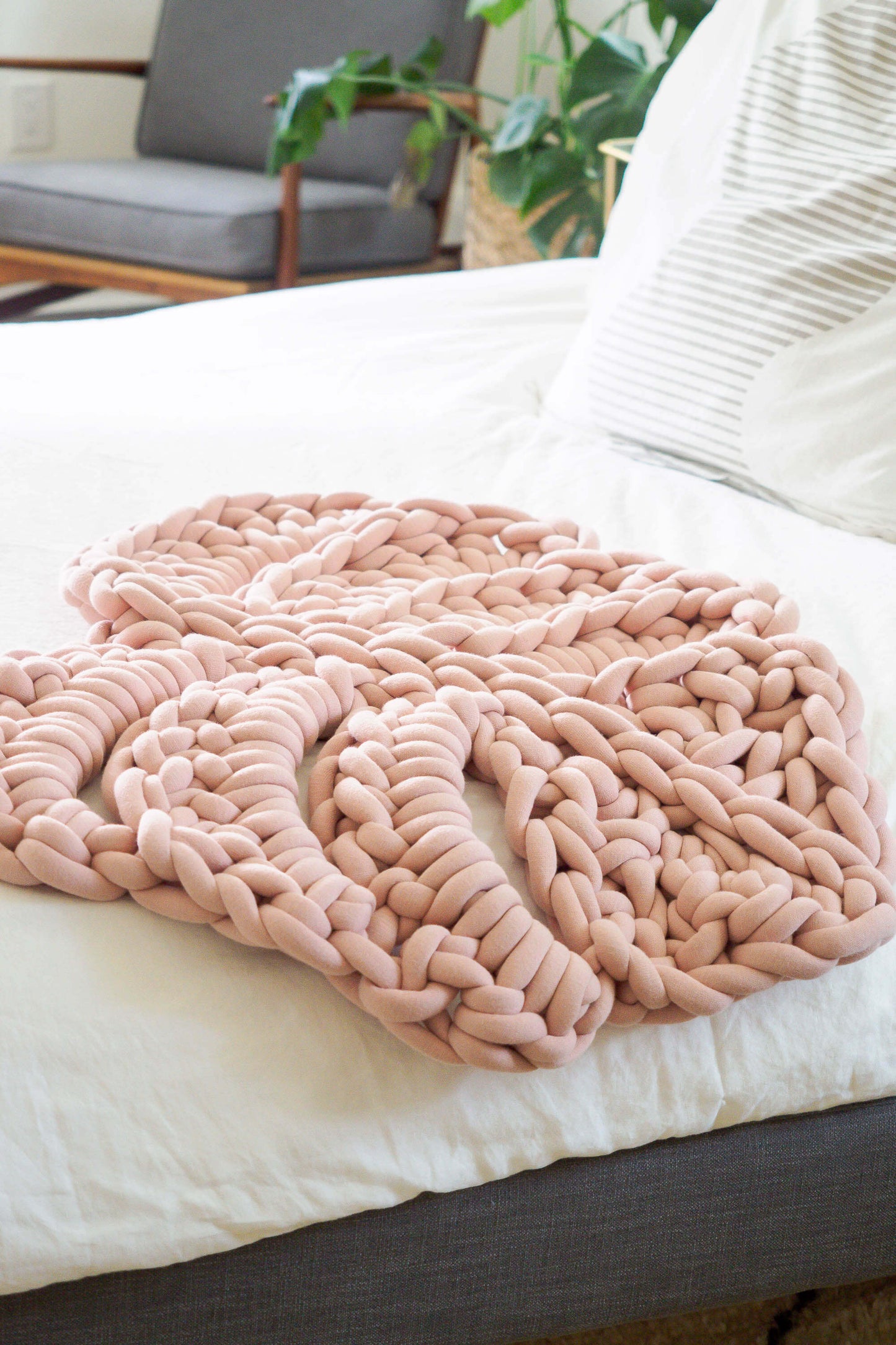 Crochet Kit - Monstera Rug