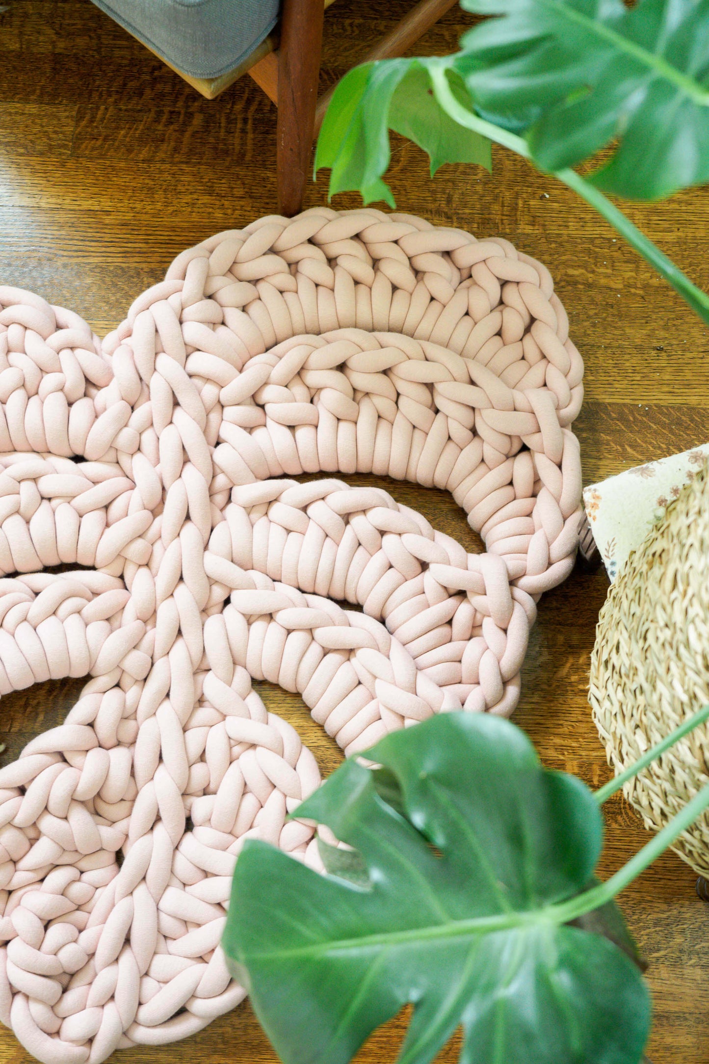 Crochet Kit - Monstera Rug