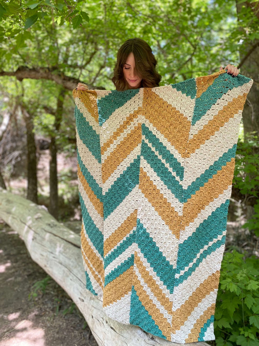 Crochet Kit - The Unwind Throw