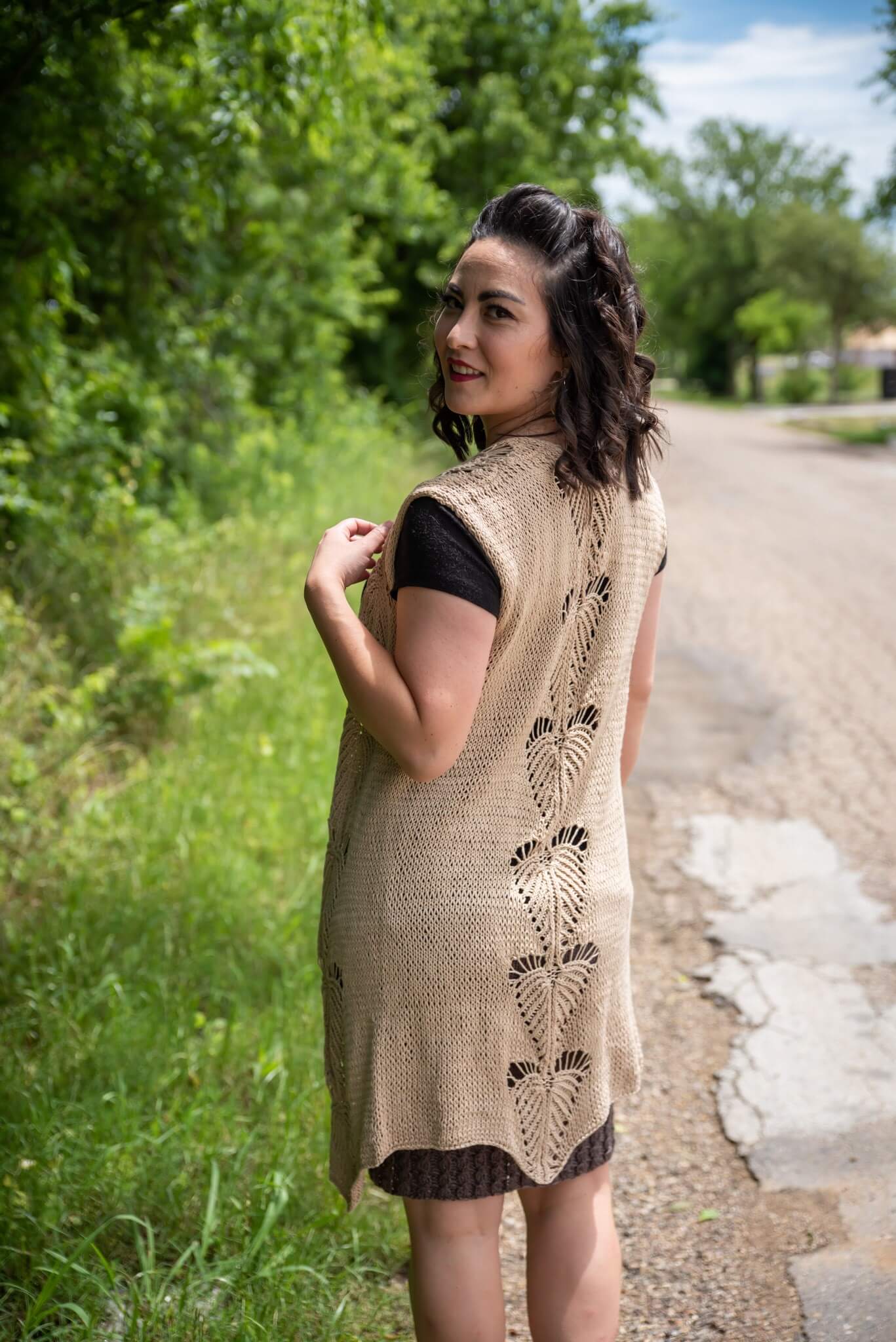 Knit Kit - Deltoid Leaf Vest