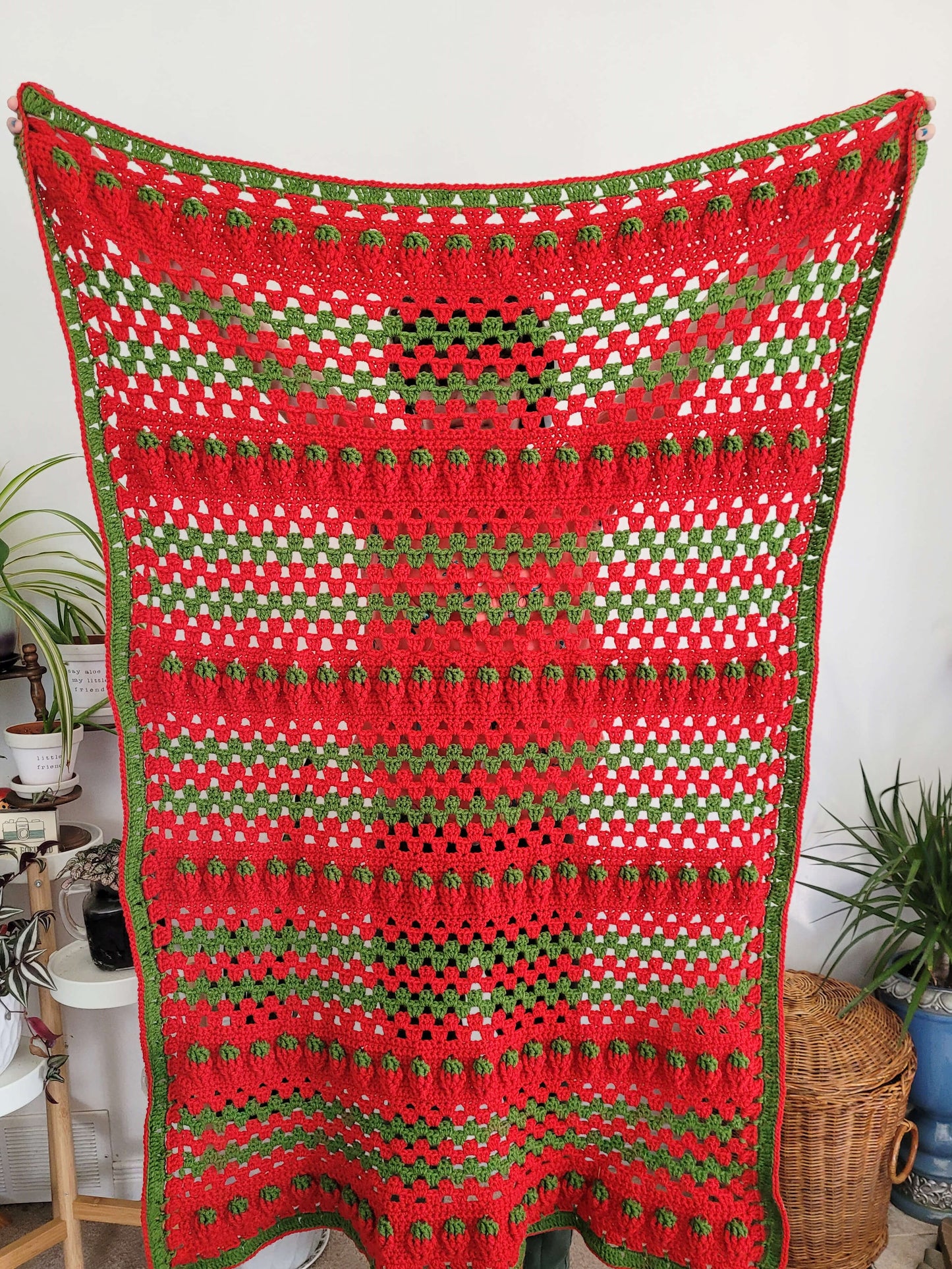 Crochet Kit - Strawberry Sunshine Blanket