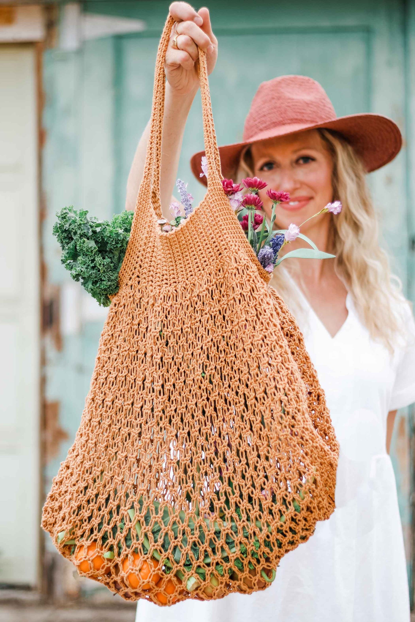 Crochet Kit - Harvest Market Tote
