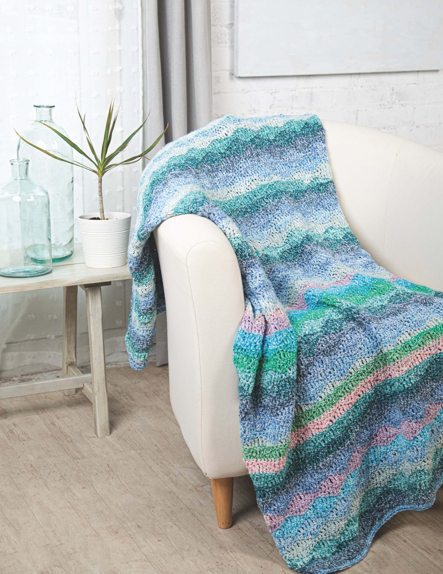 Crochet Kit - Water Lilies Afghan