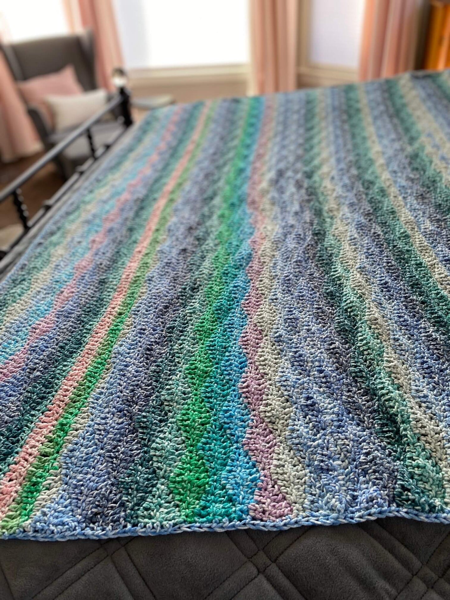 Crochet Kit - Water Lilies Afghan