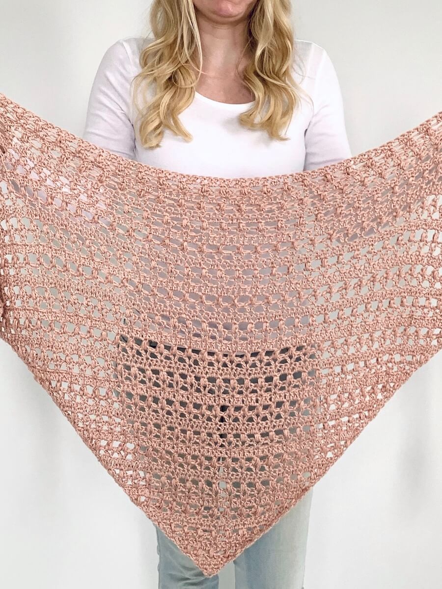 Crochet Kit - Vintage Tulip Shawl