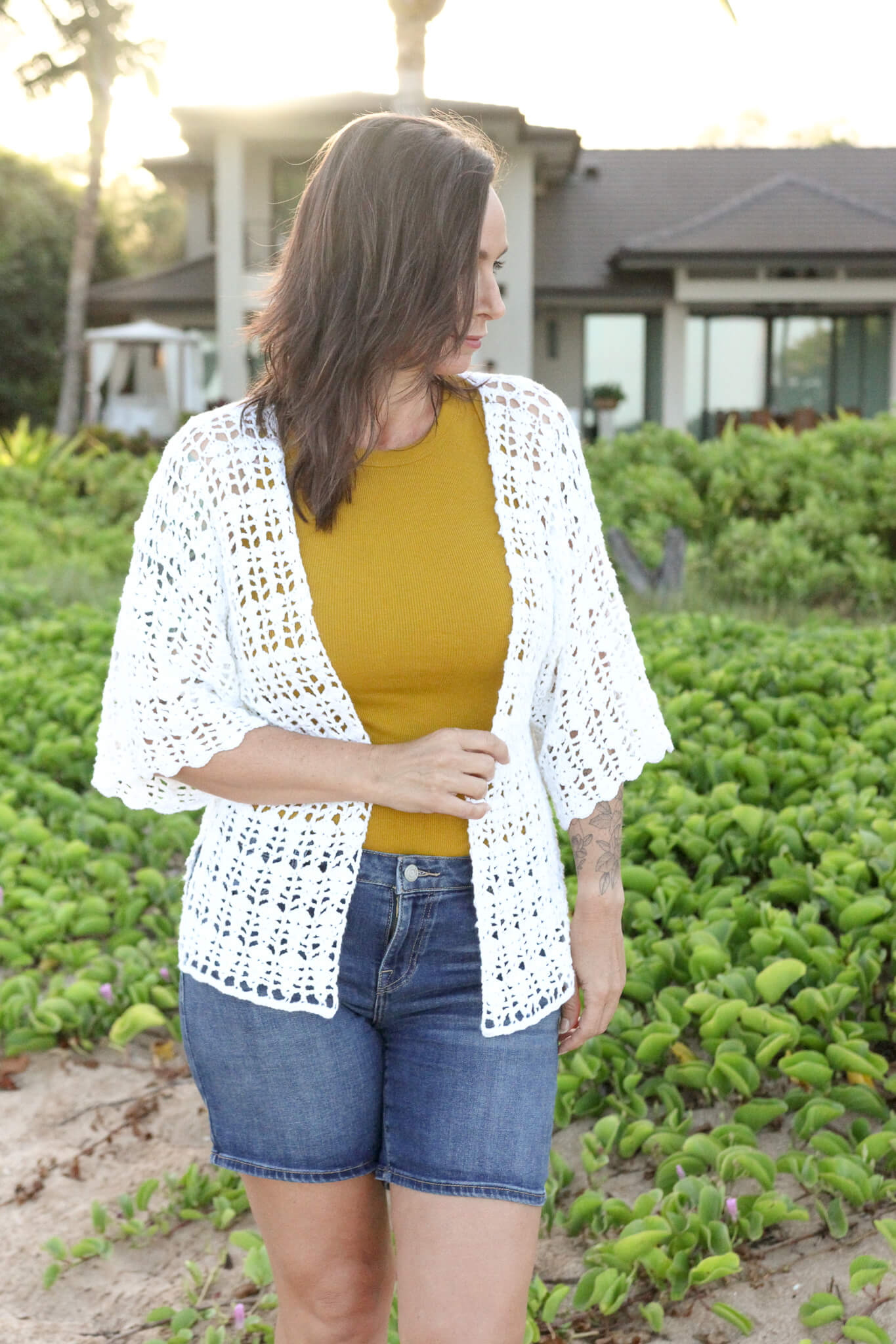 Crochet Kit - Seashore Cardigan