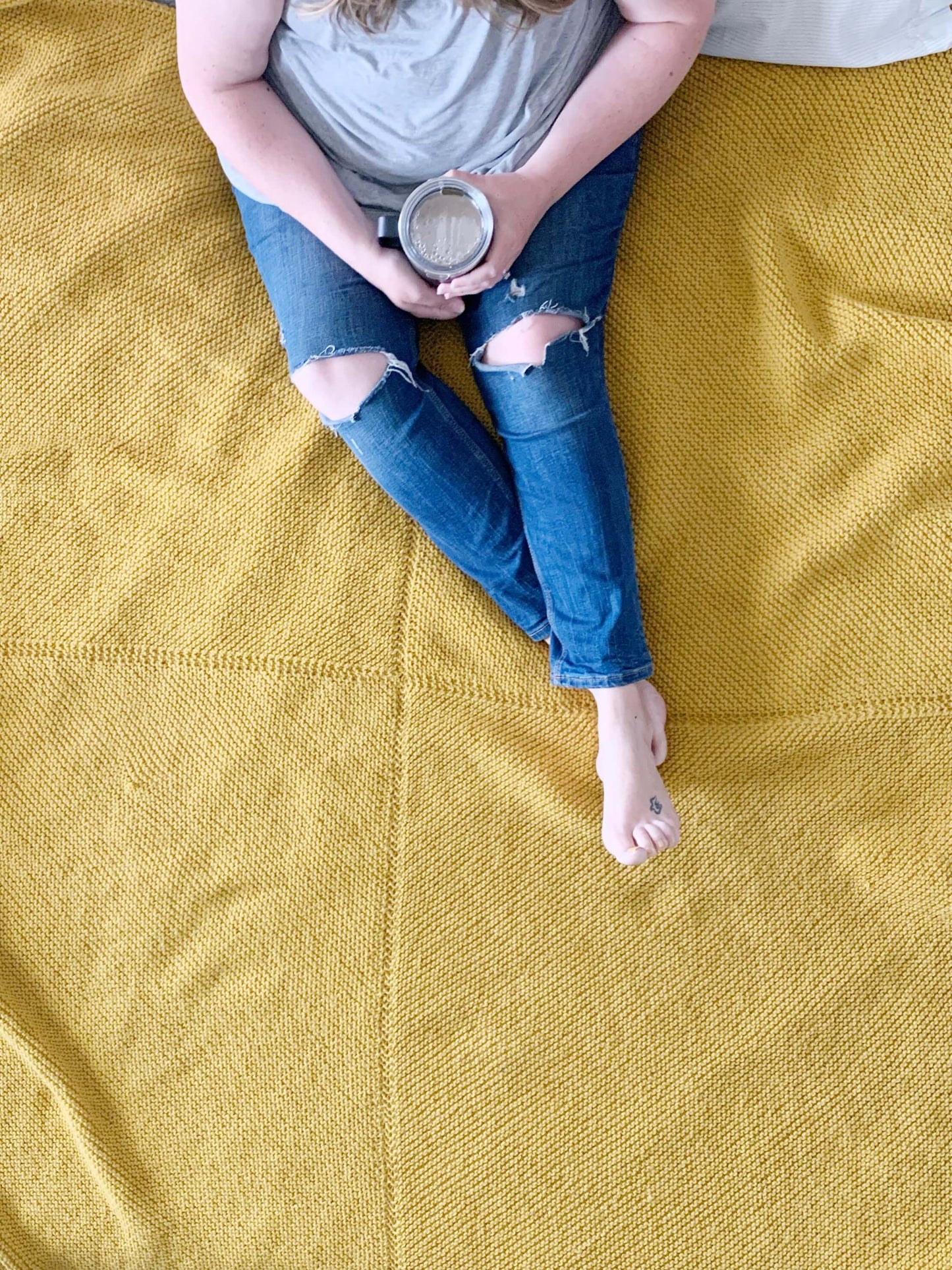 Knit Kit - Harlan Knit Blanket