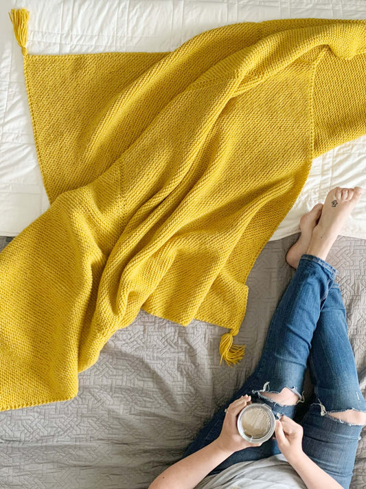 Knit Kit - Harlan Knit Blanket