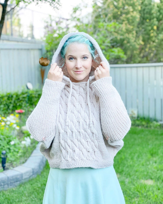 Knit Kit - Cable Crush Hoodie