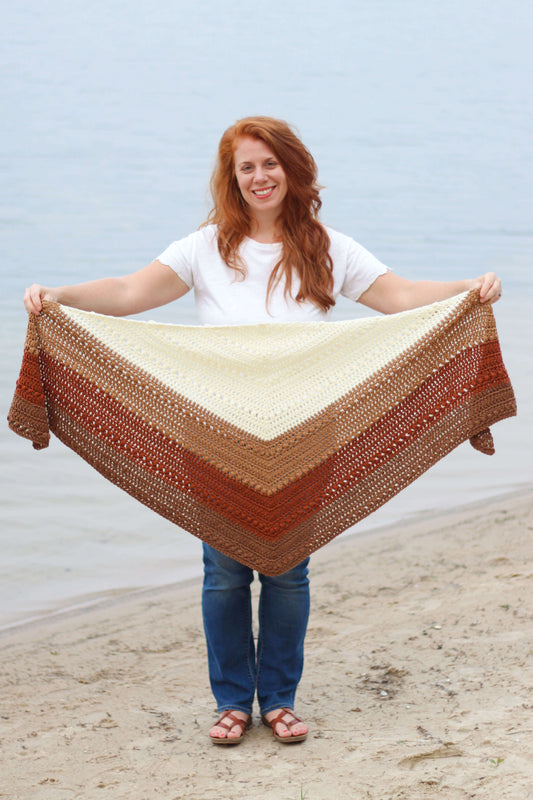 Crochet Kit - Harmony Shawl